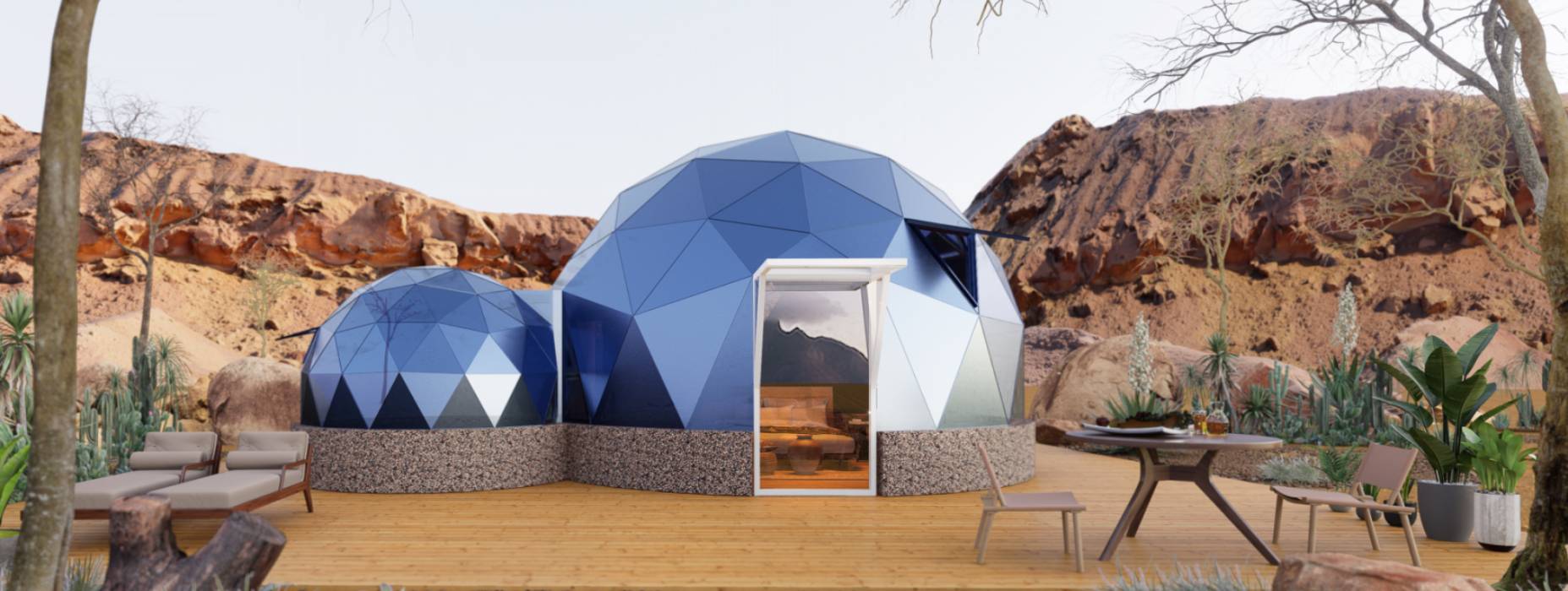 新郑市球形智能光伏玻璃星空房